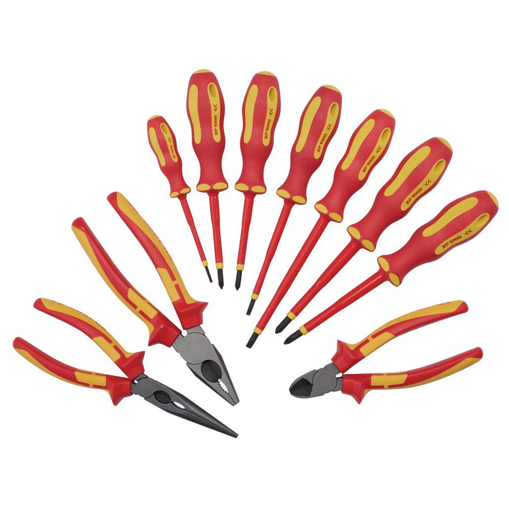 Draper XP1000® VDE Screwdriver and Pliers Set (10 Piece)  94859