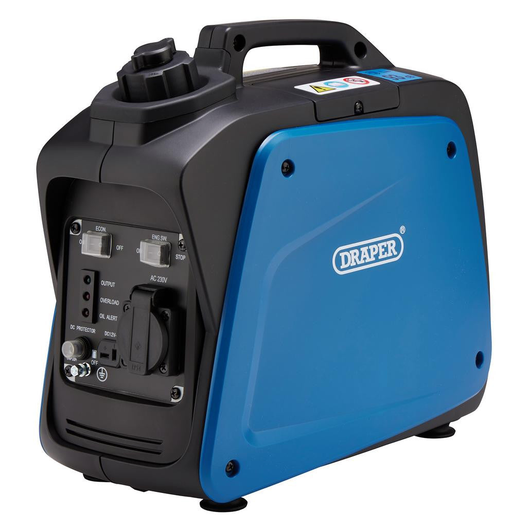 Draper Petrol Inverter Generator, 700W   95176