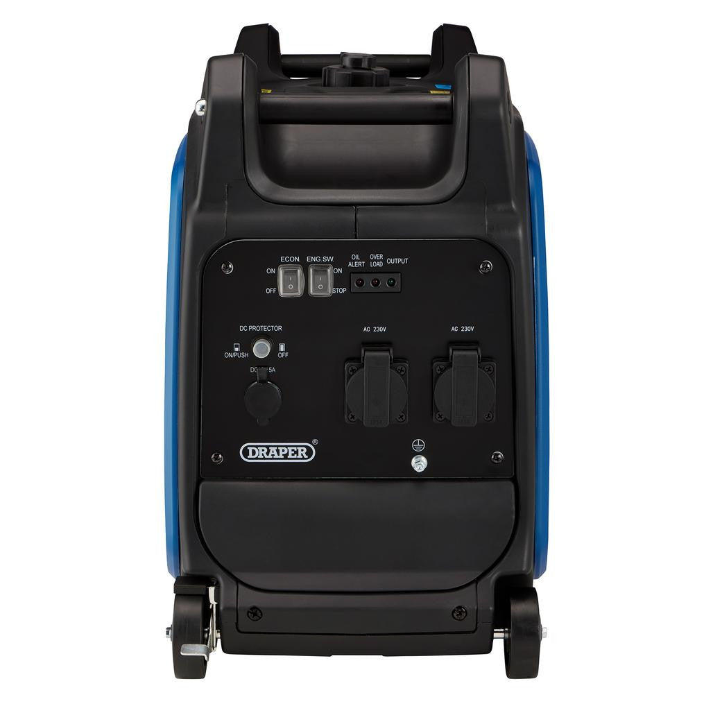 Draper Petrol Inverter Generator, 2800W   95198