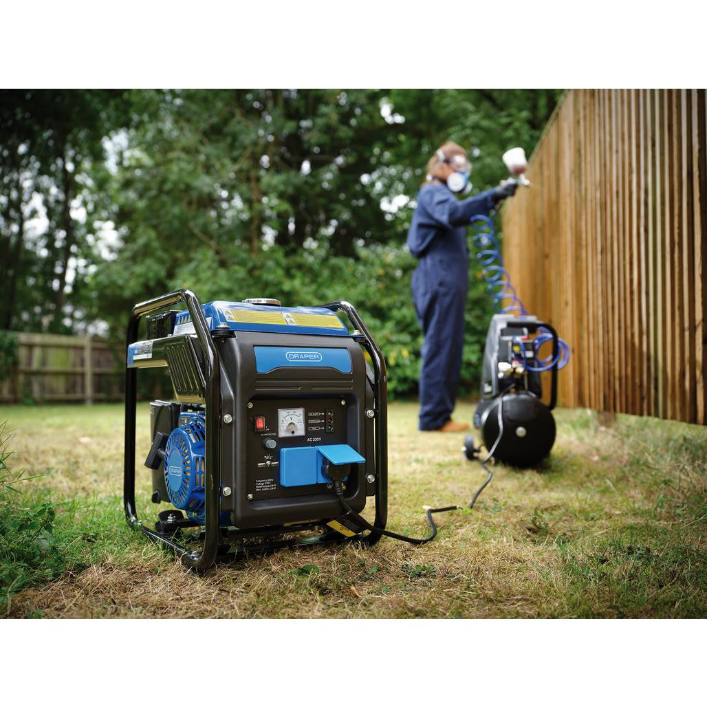 Draper Petrol Open Frame Inverter Generator, 2800W   95204