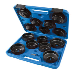 Silverline Oil Filter Wrench Set 15pce 952159