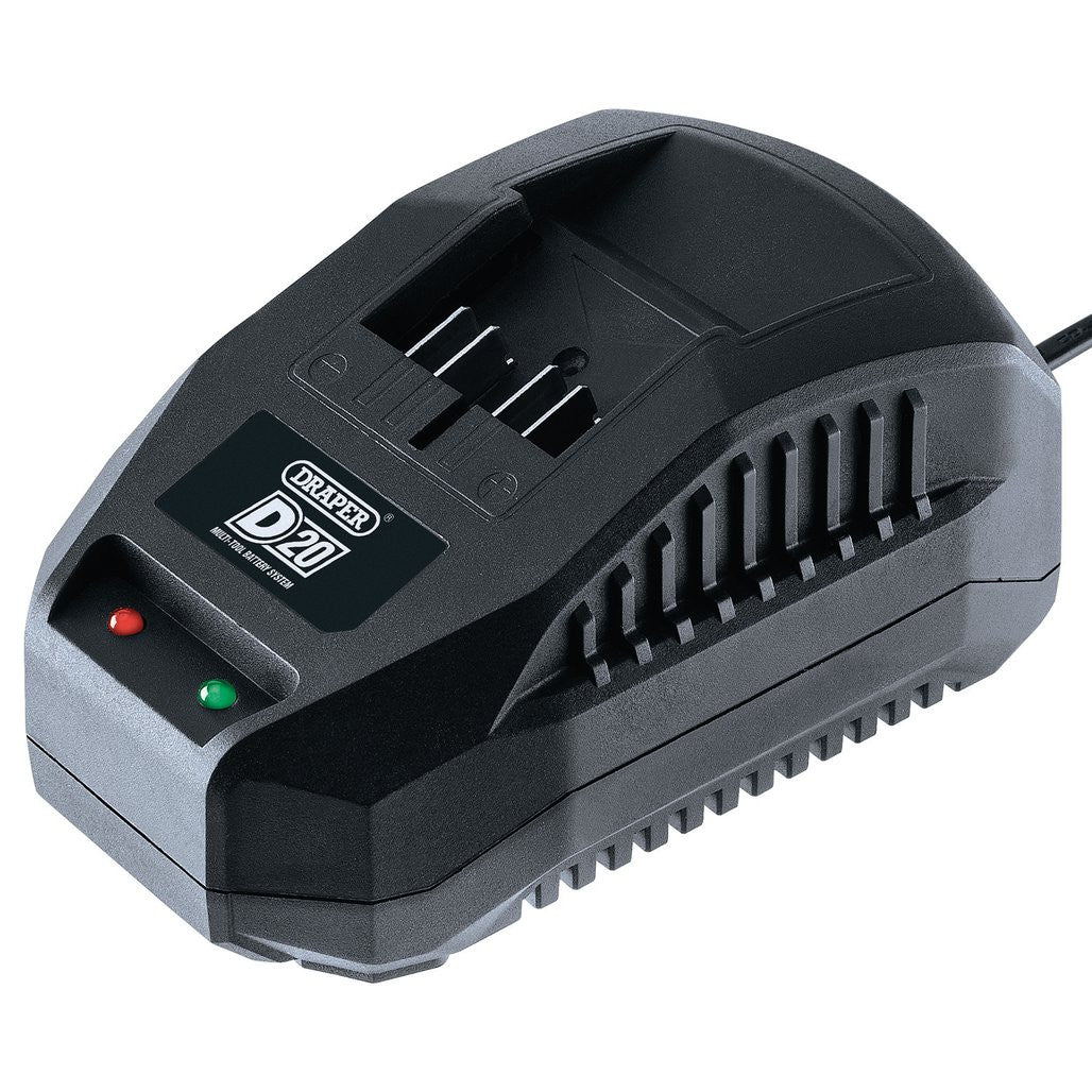 Draper D20 20V Li-ion Battery Charger, 2.4A  97914