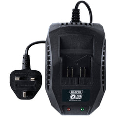 Draper D20 20V Li-ion Battery Charger, 2.4A  97914