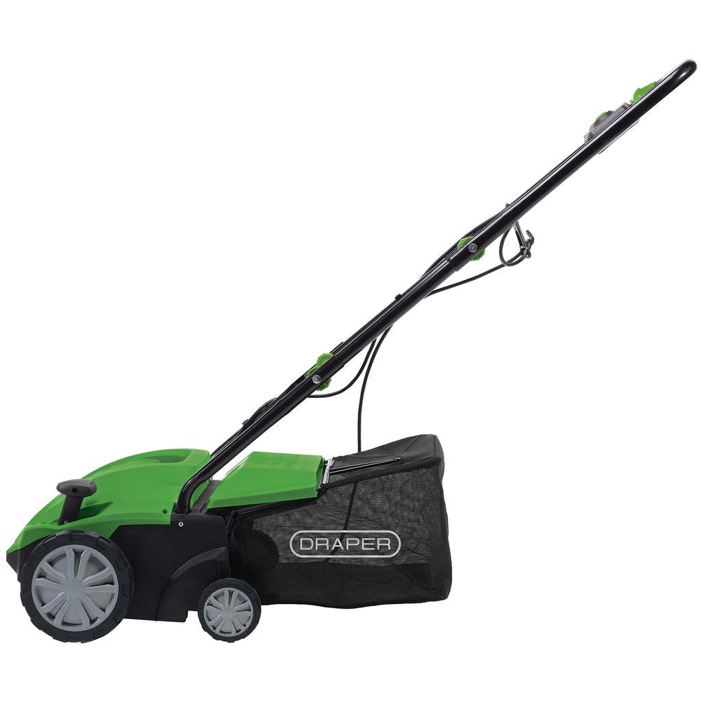 Draper 230V 2-in-1 Lawn Aerator and Scarifier, 320mm, 1500W  97921