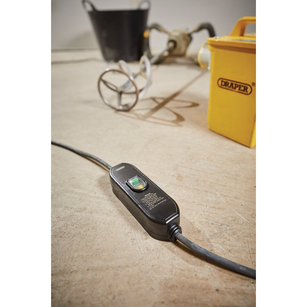 Draper 230V In-line RCD Adaptor, 16A 98440
