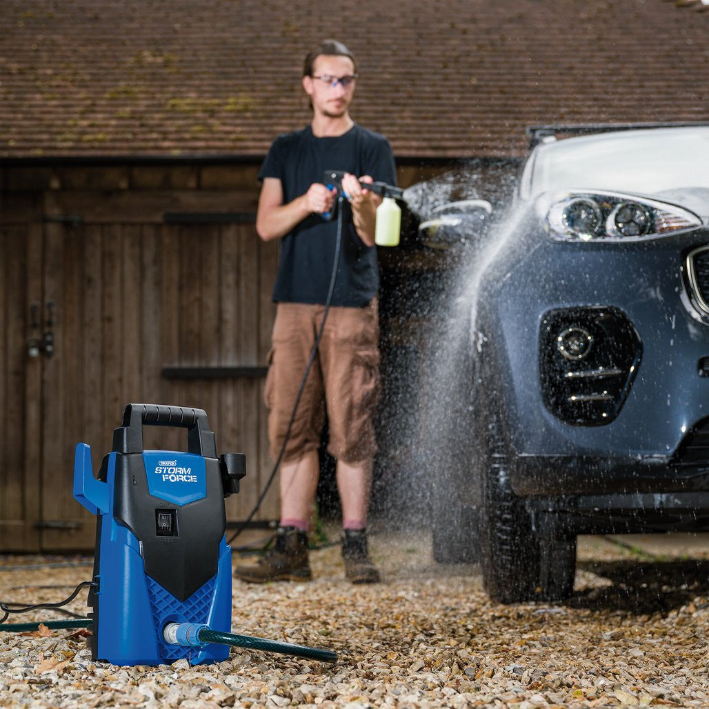 Draper Storm Force® 230V Pressure Washer, 1400W, 105bar  98674