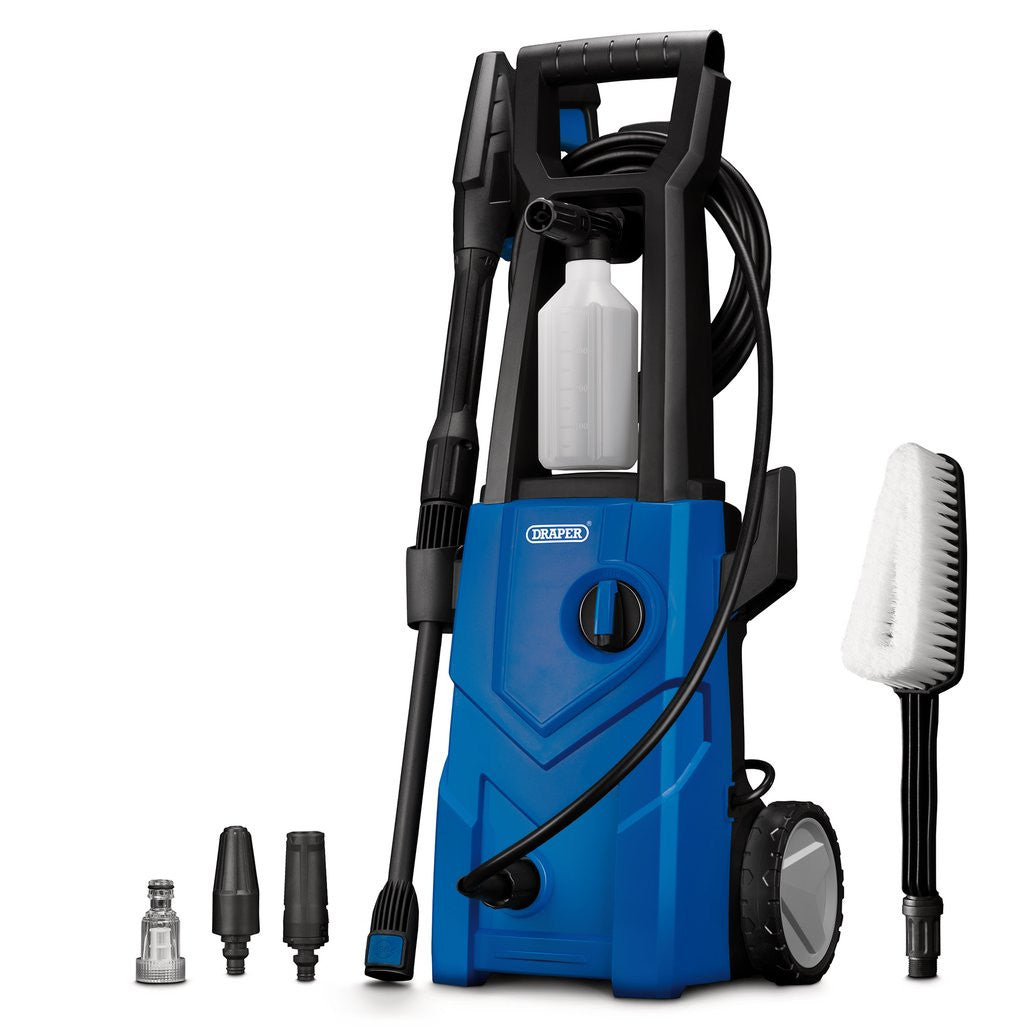 Draper 230V Pressure Washer, 1600W, 135bar  98676