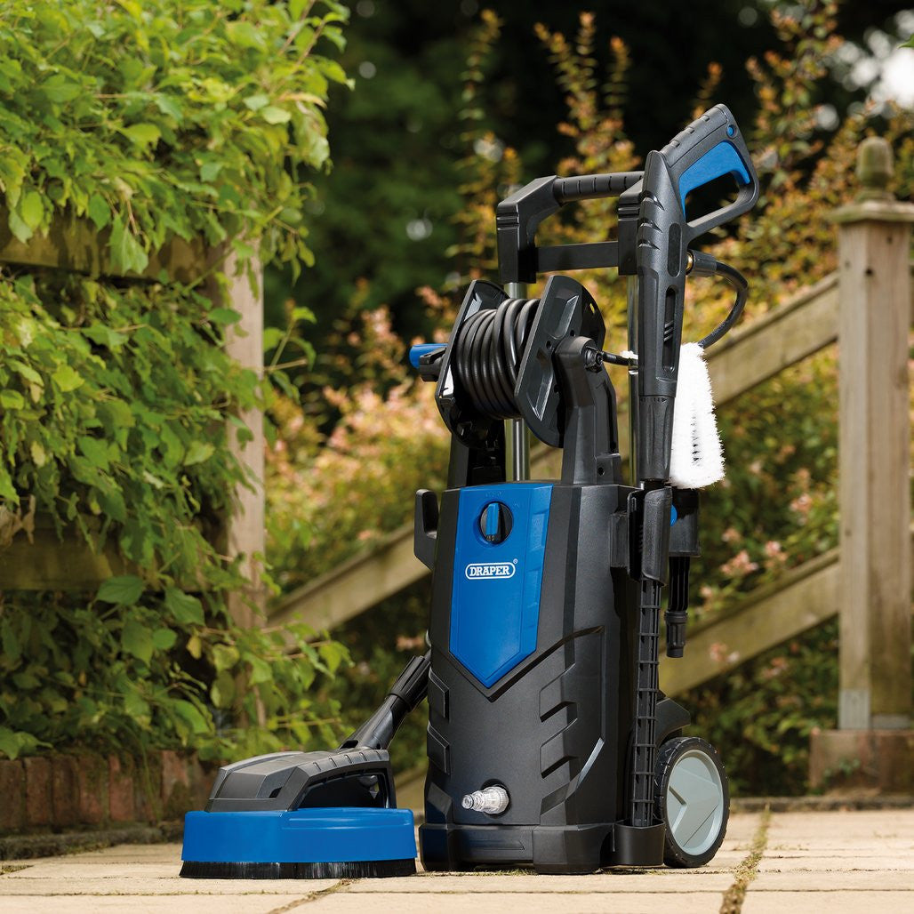 Draper 230V Pressure Washer, 2100W, 165bar  98678