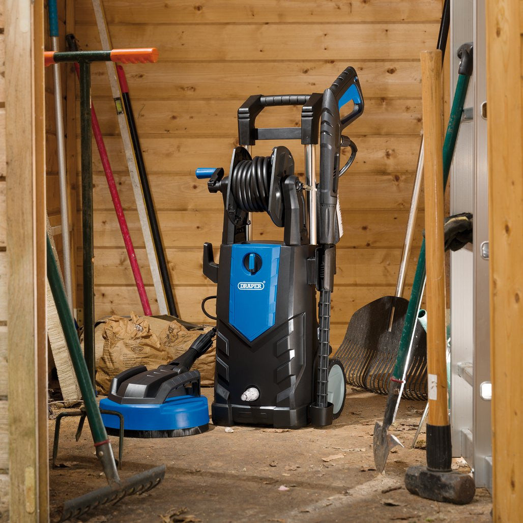 Draper 230V Pressure Washer, 2100W, 165bar  98678