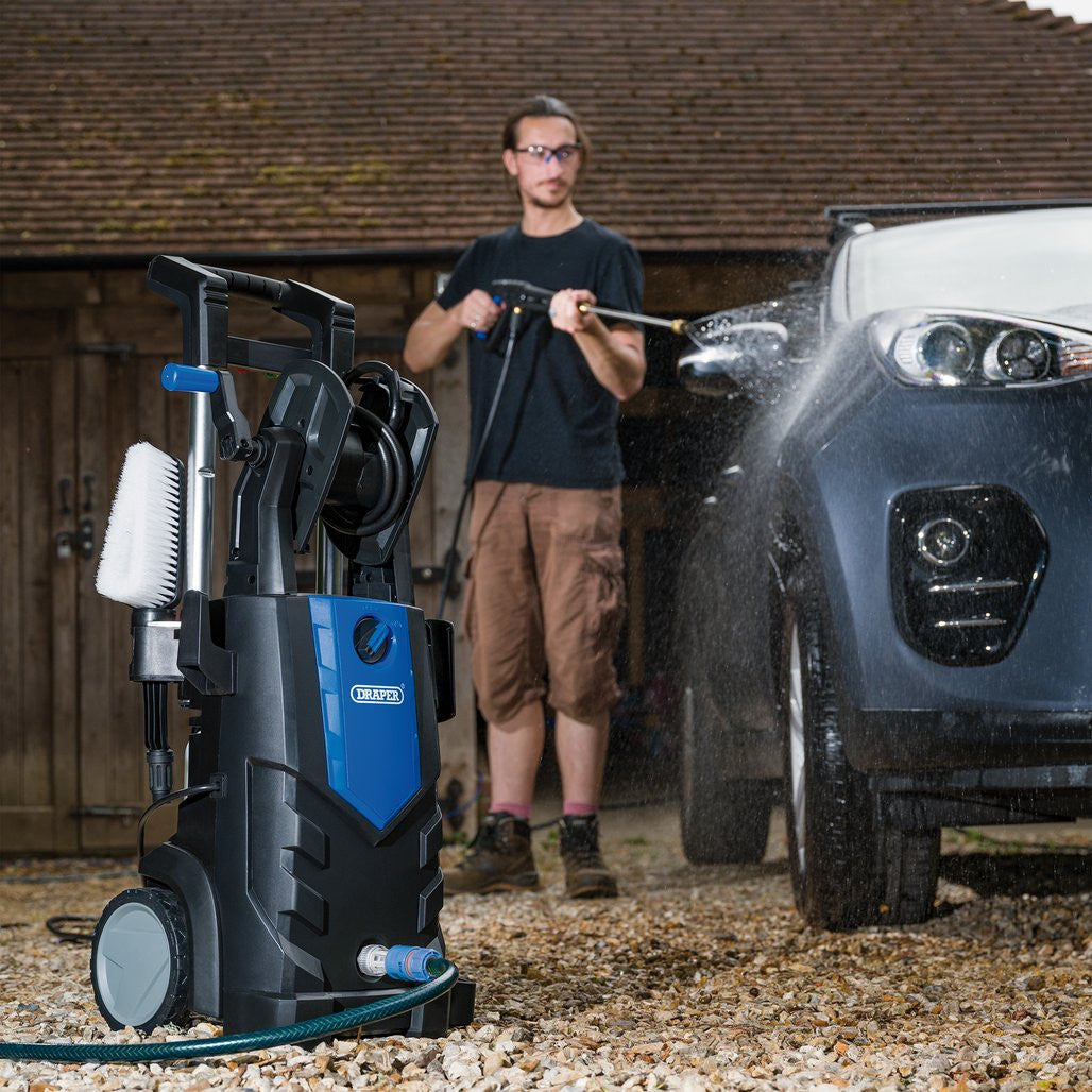 Draper 230V Pressure Washer, 2100W, 165bar  98678