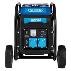 Draper Petrol Open Frame Inverter Generator with Wheels, 3800W   98683