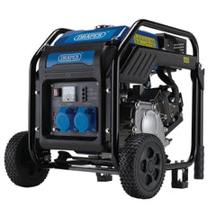 Draper Petrol Open Frame Inverter Generator with Wheels, 3800W   98683