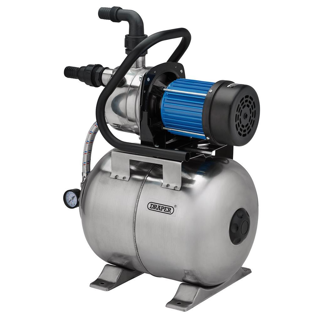 Draper Stainless Steel Booster Pump, 50L/min, 800W  98915