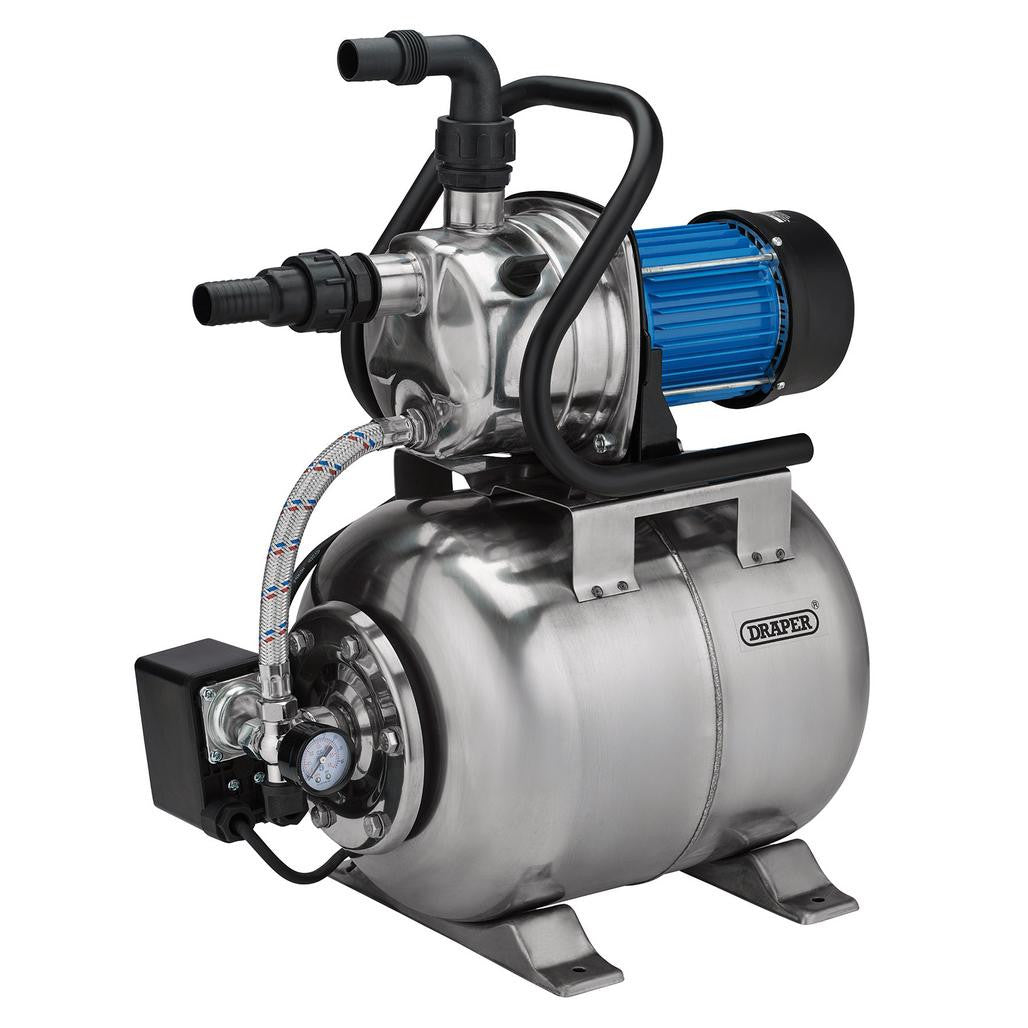 Draper Stainless Steel Booster Pump, 50L/min, 800W  98915