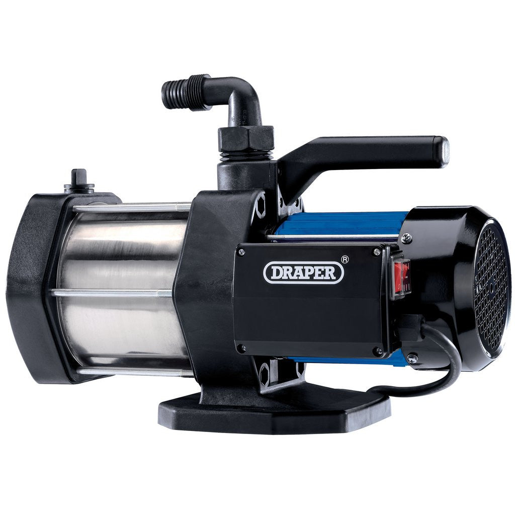 Draper 230V Multi Stage Surface Mounted Water Pump, 90L/min, 1100W  98922