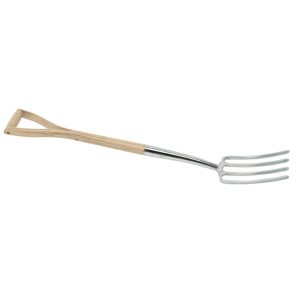 Draper Heritage Stainless Steel Border Fork with Ash Handle  99011