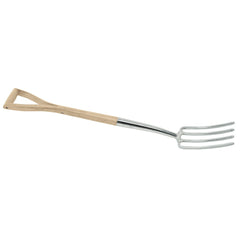 Draper Heritage Stainless Steel Border Fork with Ash Handle  99011