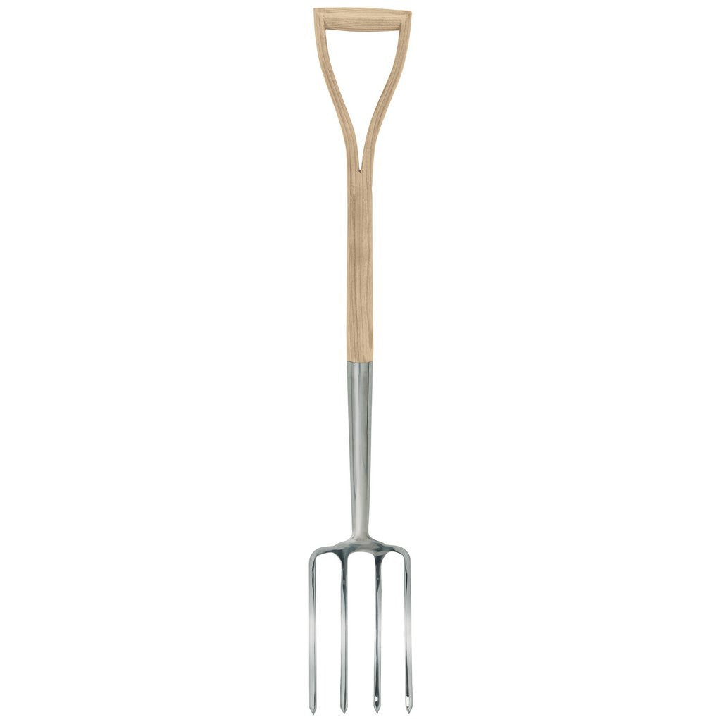 Draper Heritage Stainless Steel Border Fork with Ash Handle  99011