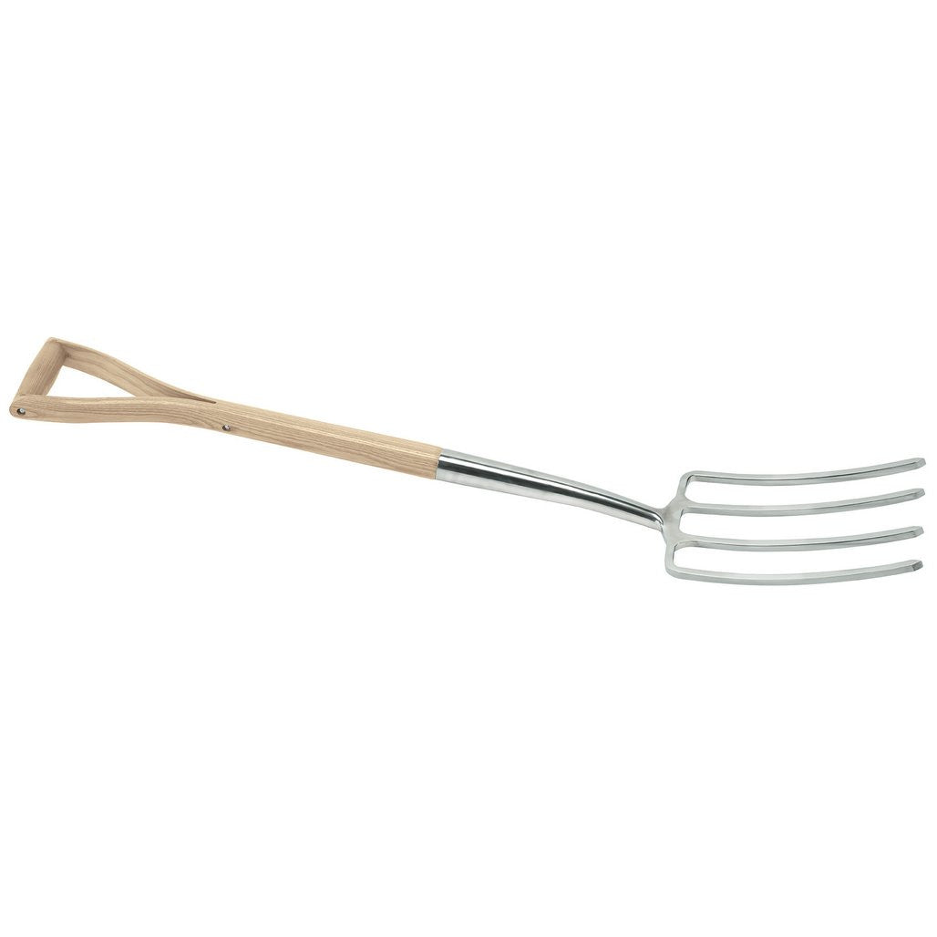 Draper Heritage Stainless Steel Digging Fork with Ash Handle  99013