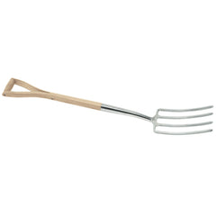 Draper Heritage Stainless Steel Digging Fork with Ash Handle  99013