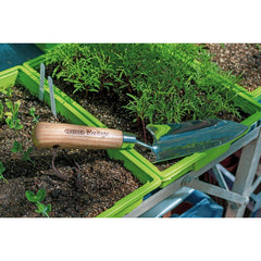 Draper Heritage Stainless Steel Transplanting Trowel with Ash Handle  99022