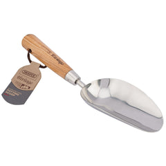 Draper Heritage Stainless Steel Hand Potting Scoop with Ash Handle  99024