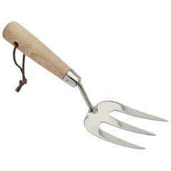 Draper Heritage Stainless Steel Hand Weeding Fork with Ash Handle  99025