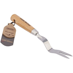 Draper Heritage Stainless Steel Hand Weeder with Ash Handle  99027