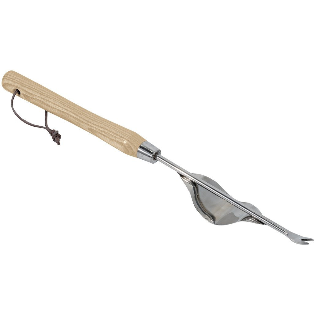 Draper Heritage Stainless Steel Spinnaker Handle Weeder With Ash Handle  99030
