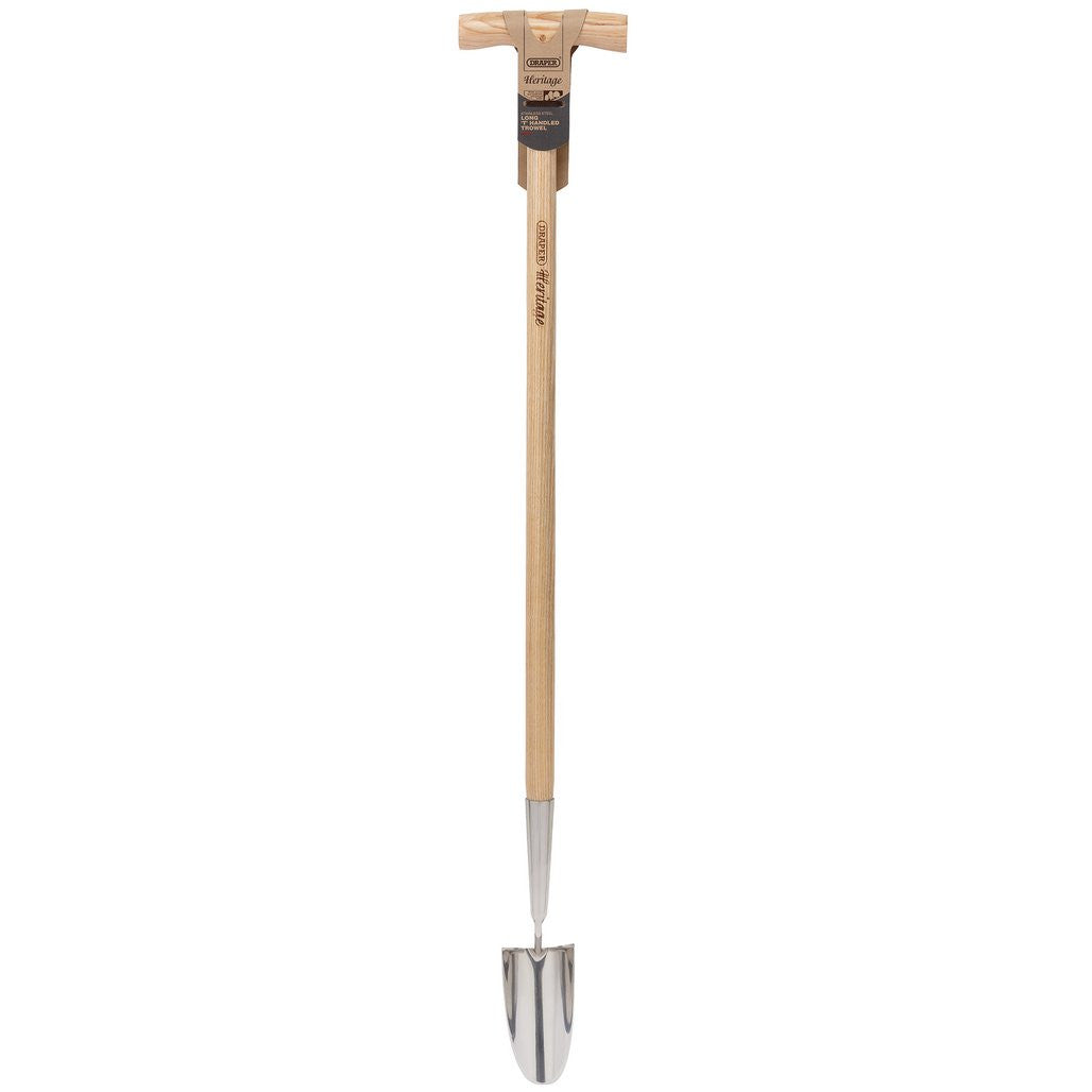 Draper Heritage Stainless Steel Trowel With Ash Long Handle  99032