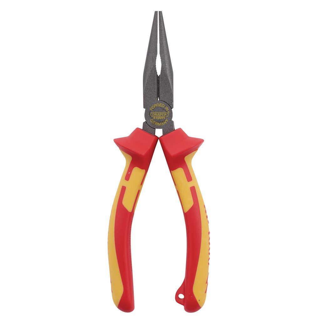 Draper XP1000® VDE Long Nose Pliers, 160mm, Tethered  99067
