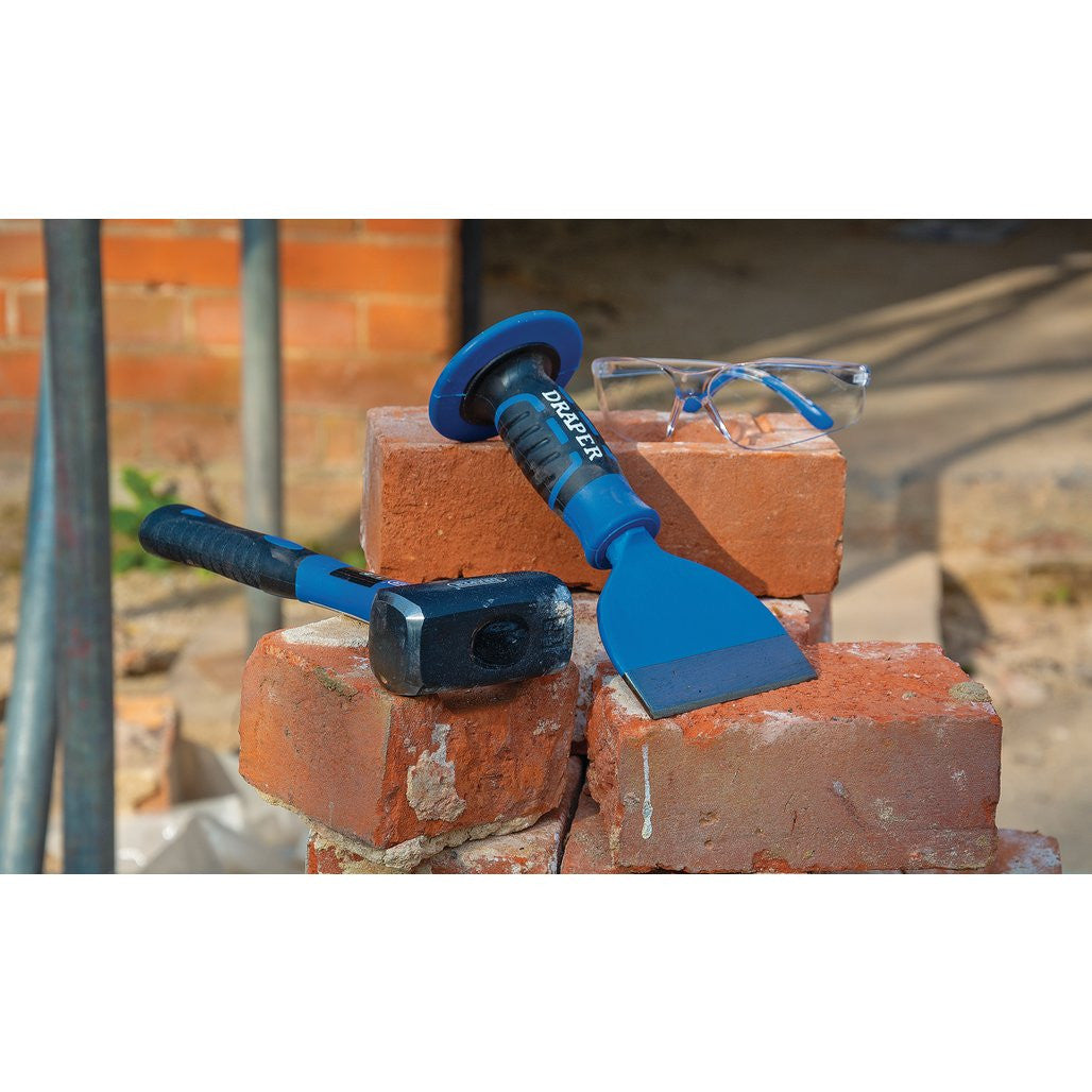 Draper Expert Brick Bolster with Guard, 100mm  99169