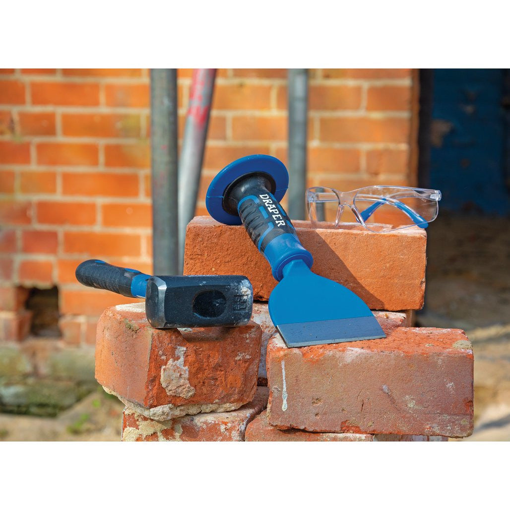 Draper Expert Brick Bolster with Guard, 100mm  99169