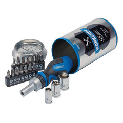 Draper Stubby Ratchet Screwdriver and Bit Set, Special Edition - Workshop Brew (18 Piece)  99413
