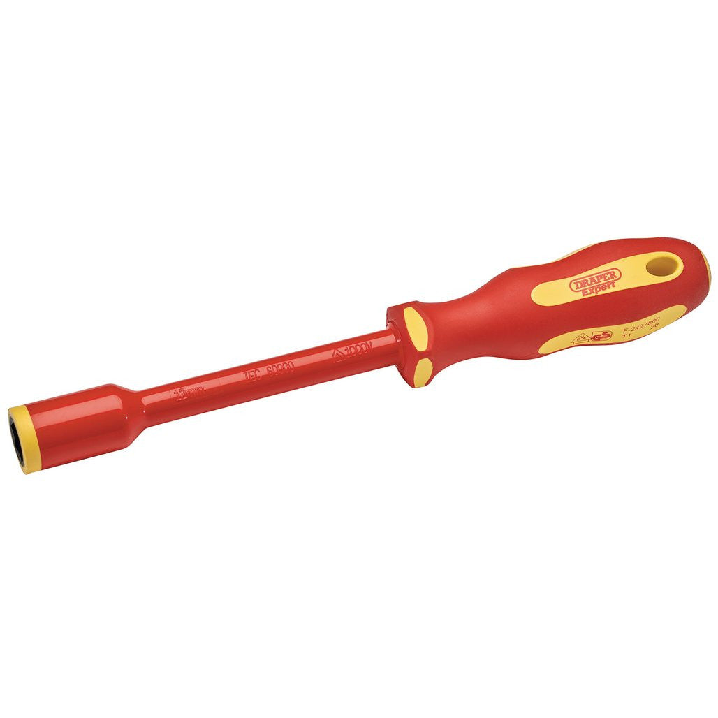 Draper Ergo Plus VDE Fully Insulated Nut Driver, 12mm  99491