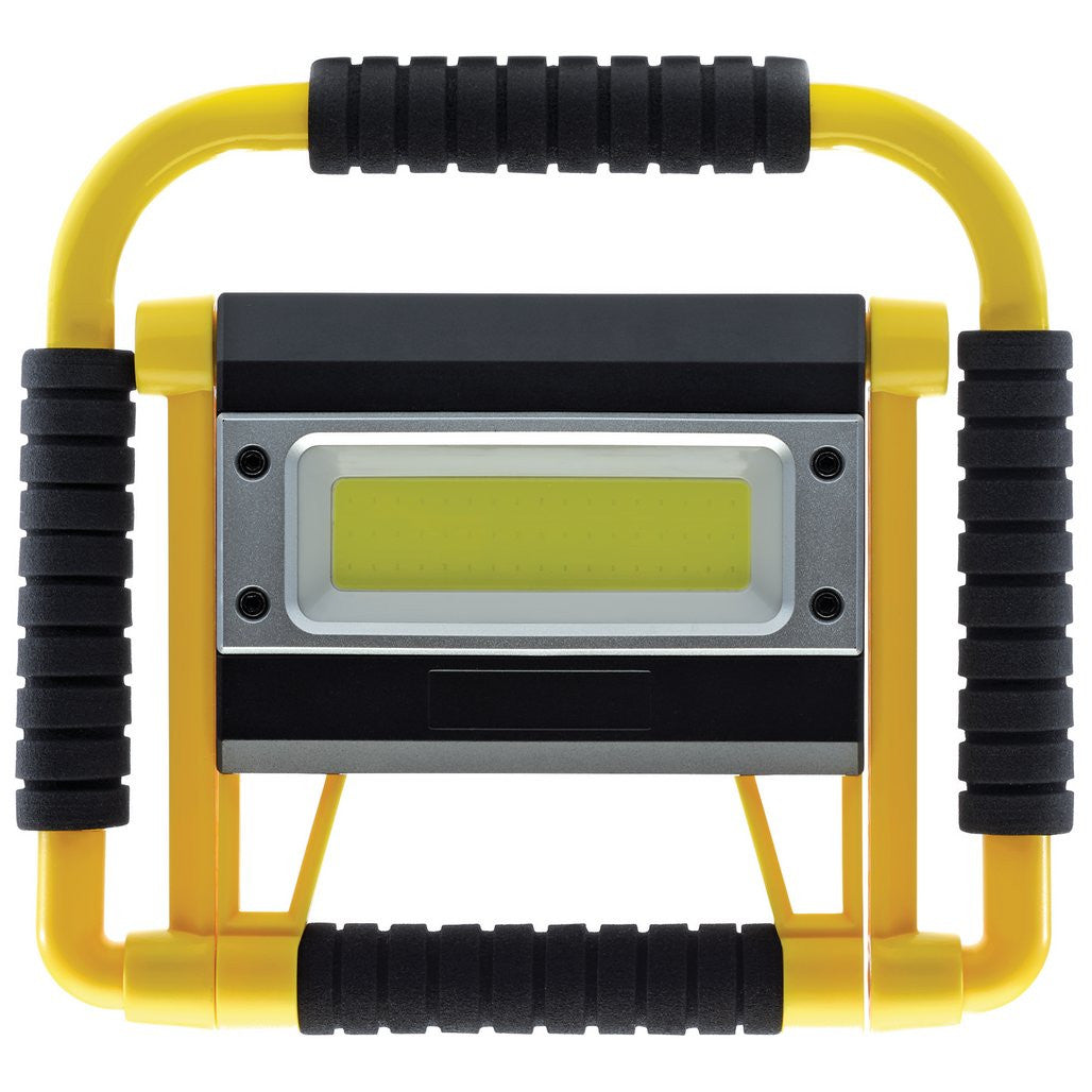 Draper COB LED Rechargeable Folding Work Light and Power Bank, 20W, 750 - 1,500 Lumens  99707