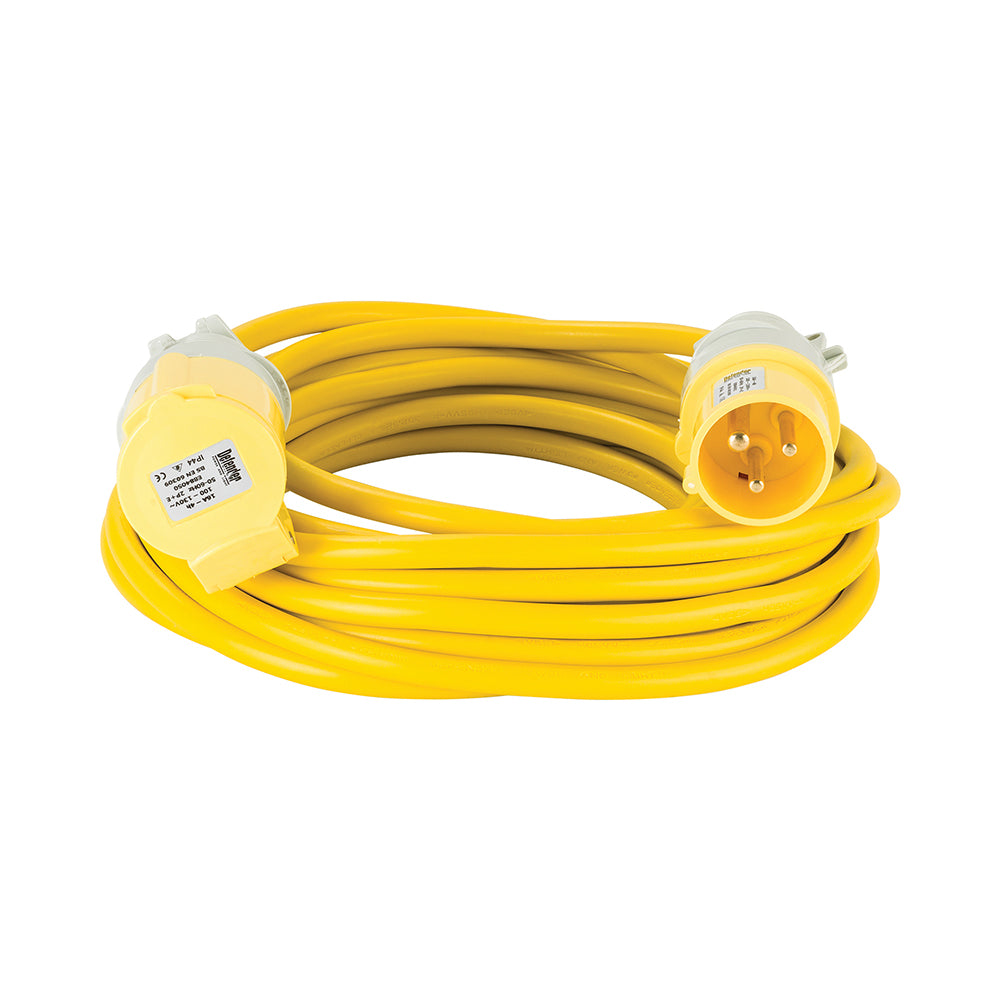 Defender Arctic Extension Lead Yellow 16A 2.5mm2 10m E85123