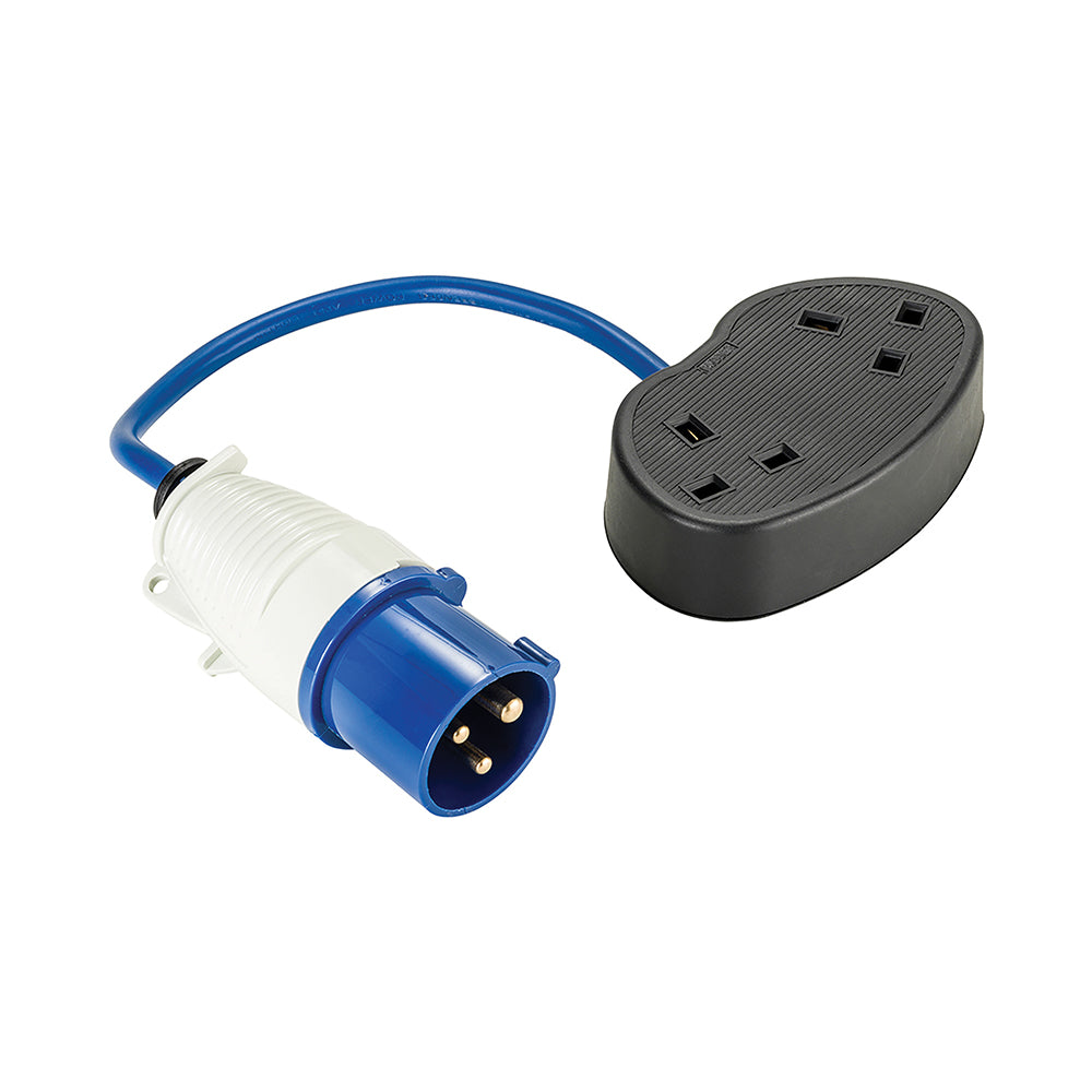 Defender Fly Lead Converter 16A - 2 x 13A E85302