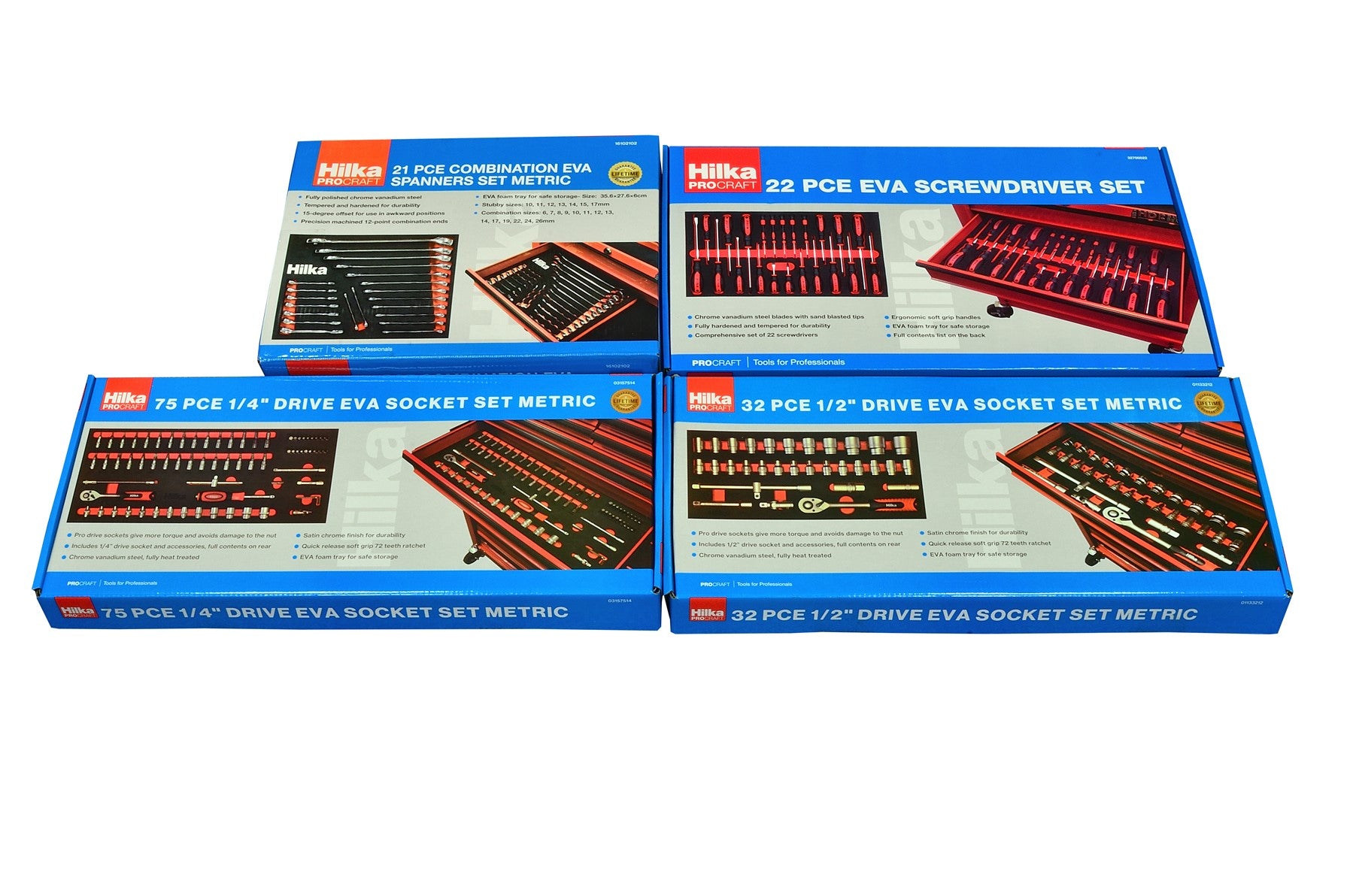 Hilka 150 pce EVA Tool Kit EVAKIT150