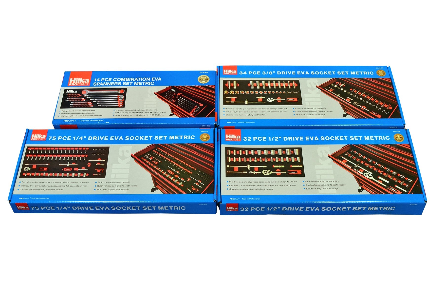 Hilka 155 pce EVA Tool Kit EVAKIT155
