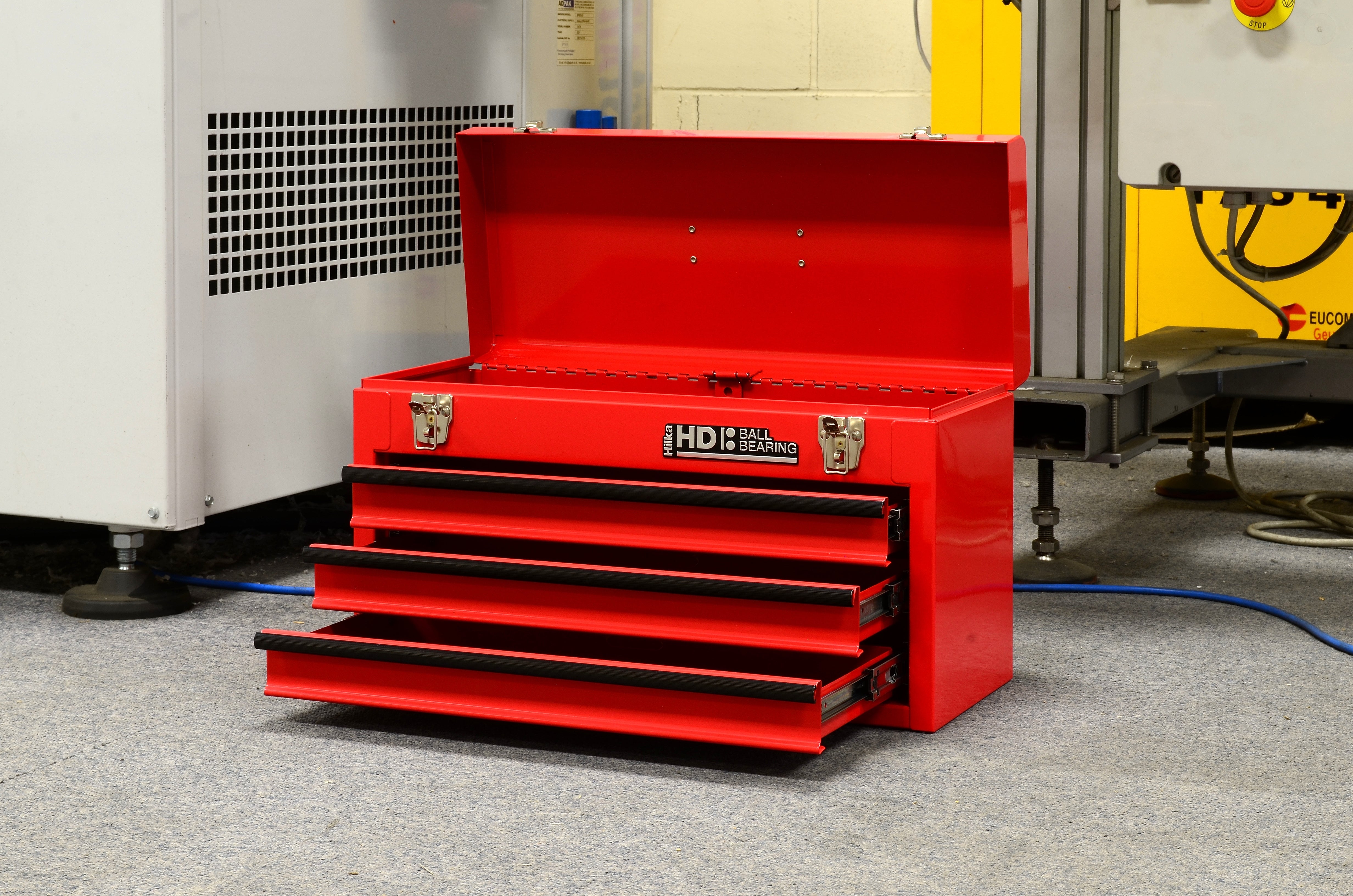 Hilka 3 Drawer Portable Tool Chest G201C3BBS