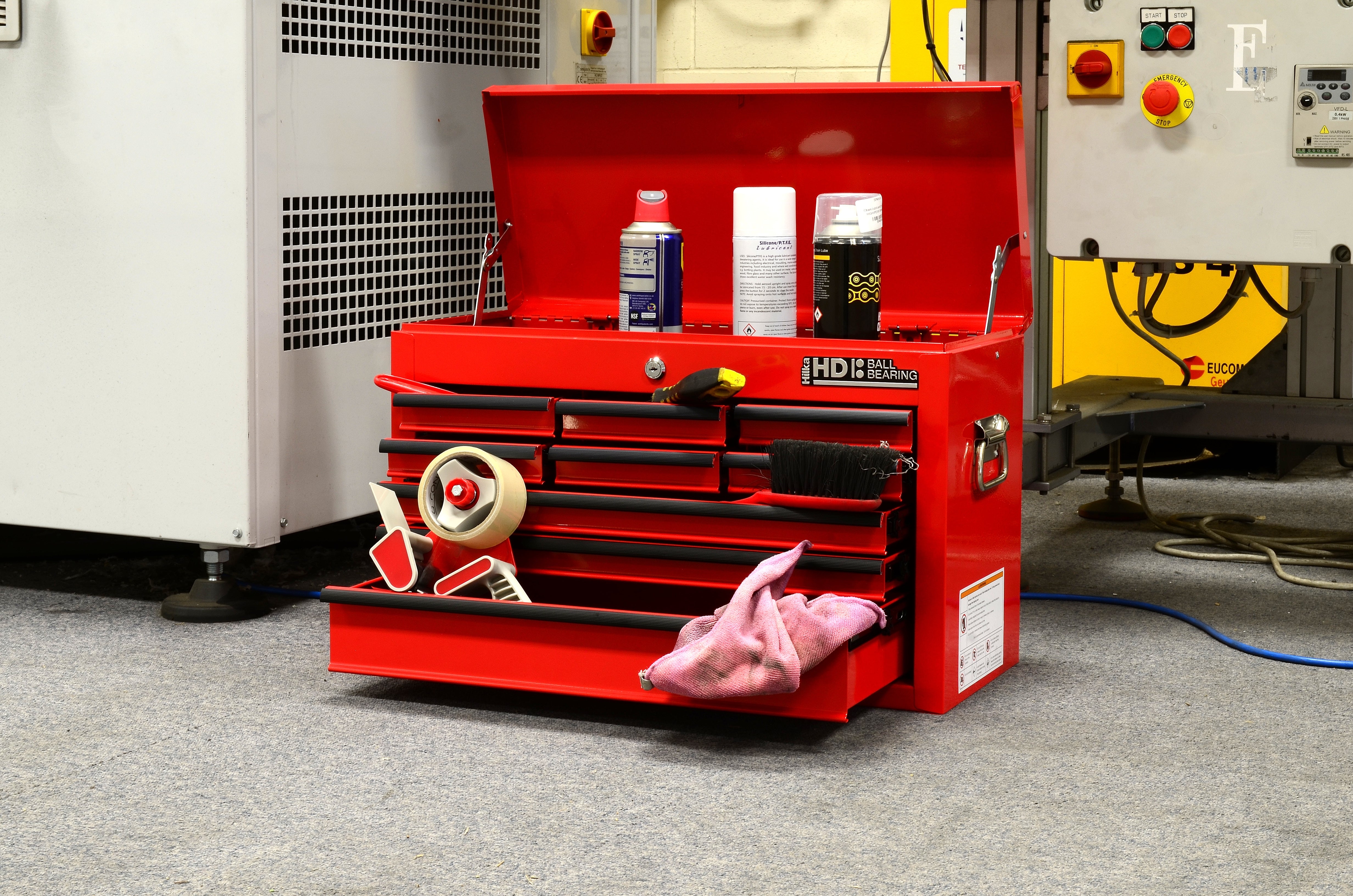 Hilka Heavy Duty 9 Drawer Tool Chest BBS G301C9BBS