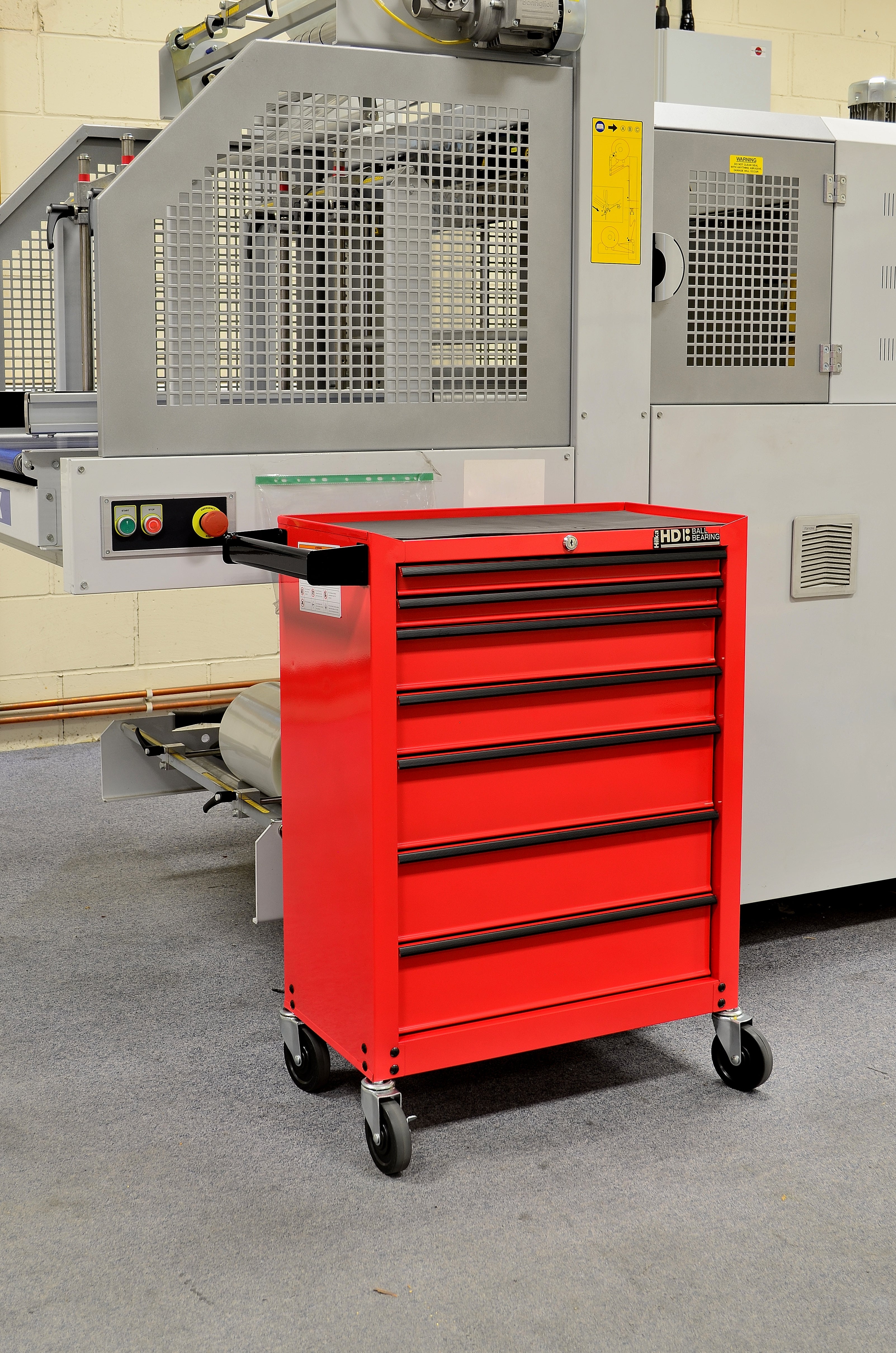 Hilka Heavy Duty 7 Drawer Trolley BBS G301T7BBS