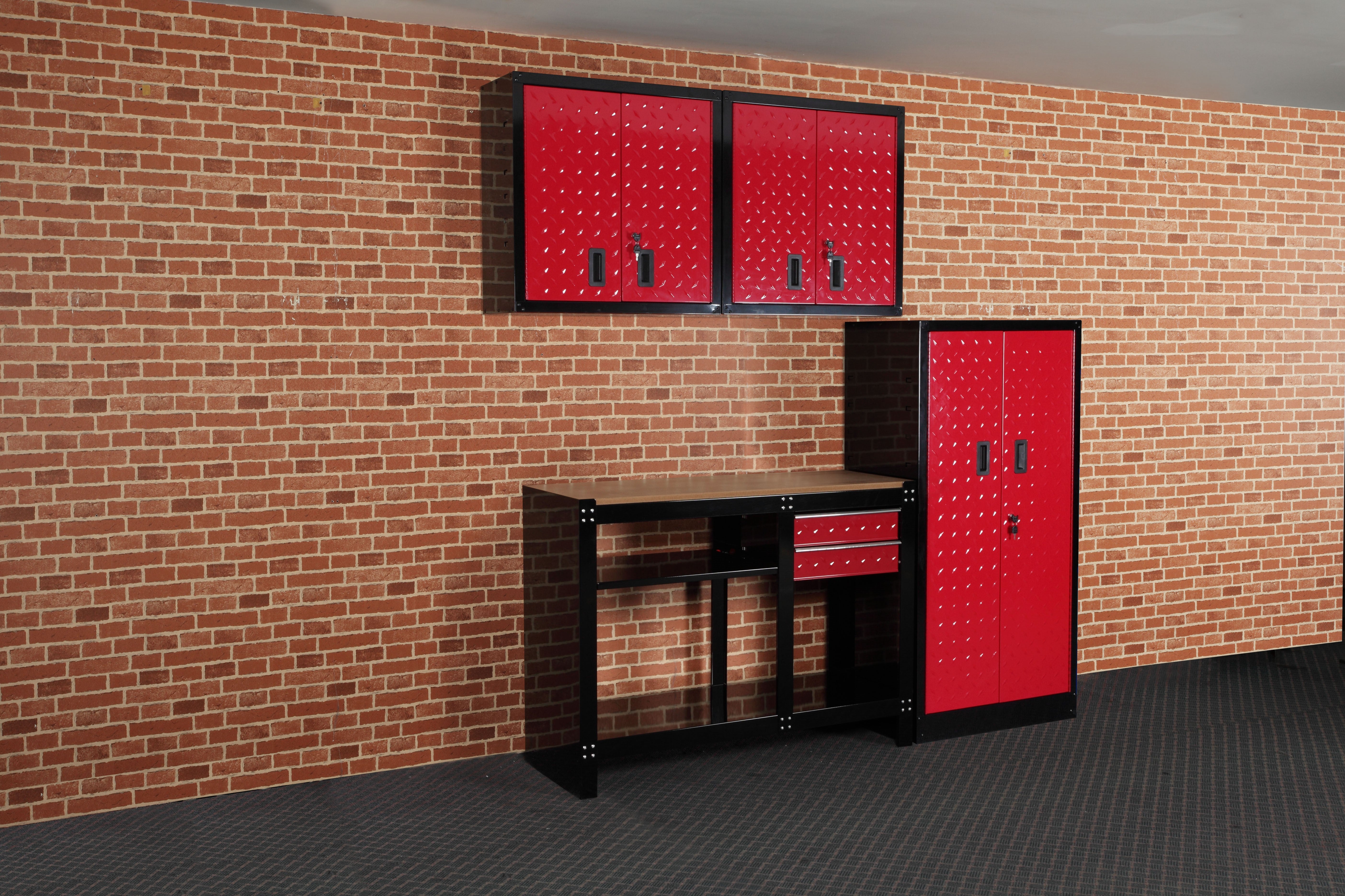Hilka 4 pce Garage Storage Solution GSS4