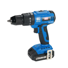 Hilka 18V Li-ion Brushless Combi Drill with Two 2.0Ah Batteries & 50 pce Accessories PTLBD1822