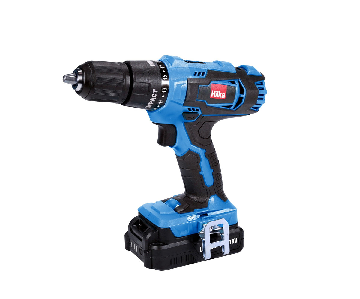 Hilka 18v Li-ion Cordless Hammer Drill in BMC PTLCHD18