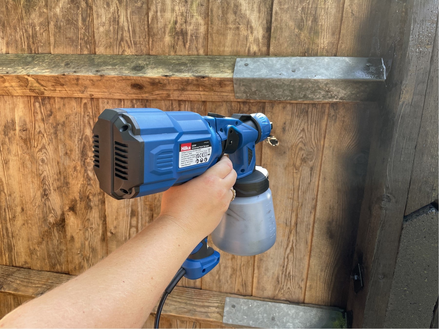 Hilka 550W Electric Paint Spray Gun PTPSG550