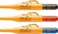 Pica Permanent Ink Set (Pack of 3 - Black, Blue and Red)