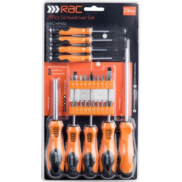 Hilka RAC 29 pce Screwdriver Set RAC-HP452
