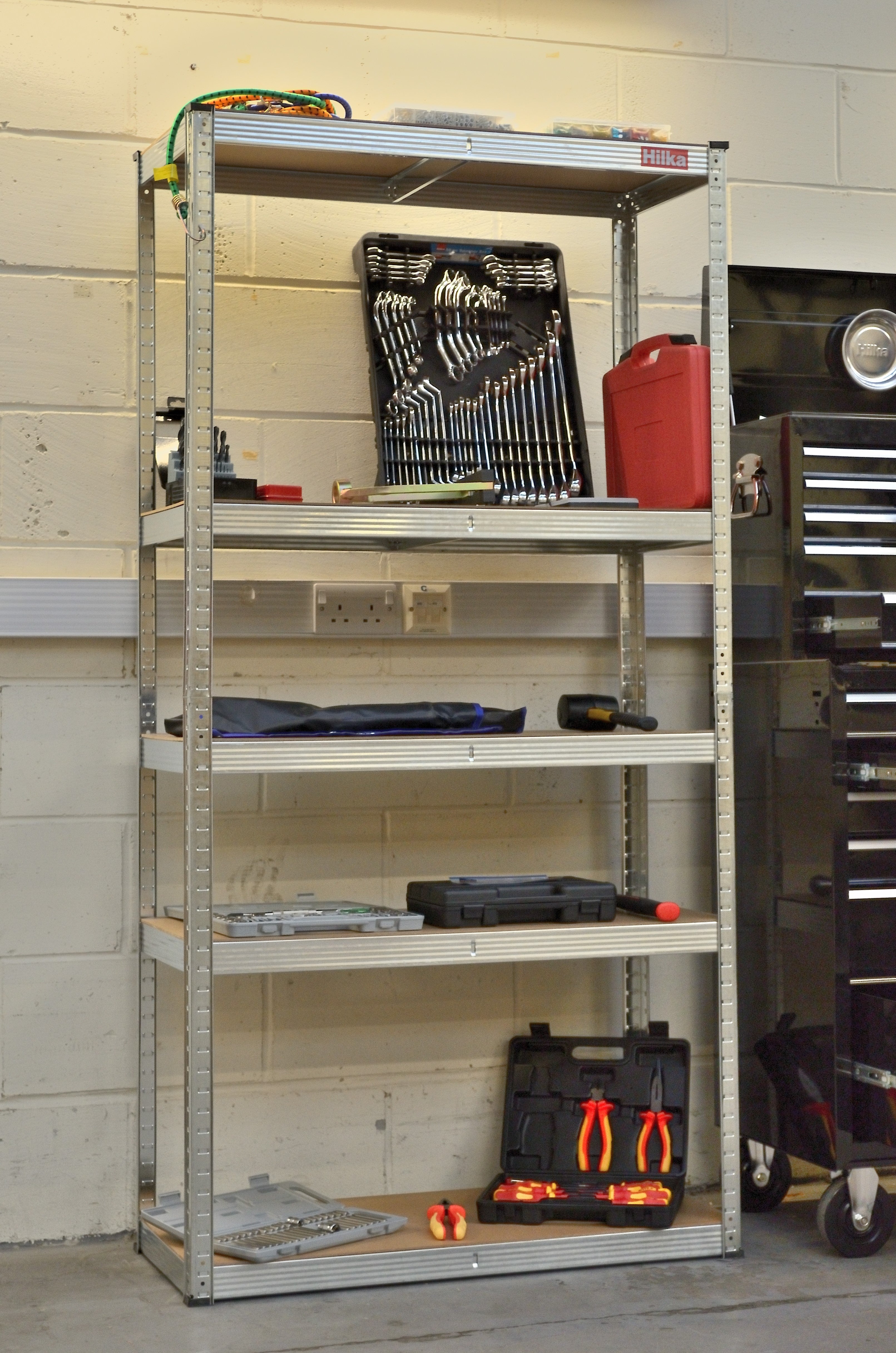Hilka 175kg 5 Tier Boltless Shelving SHG5175